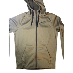 Nike Dri Fit Hoodie Green small
